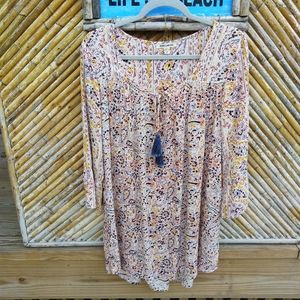 Billabong dress or long shirt long sleeve loose.